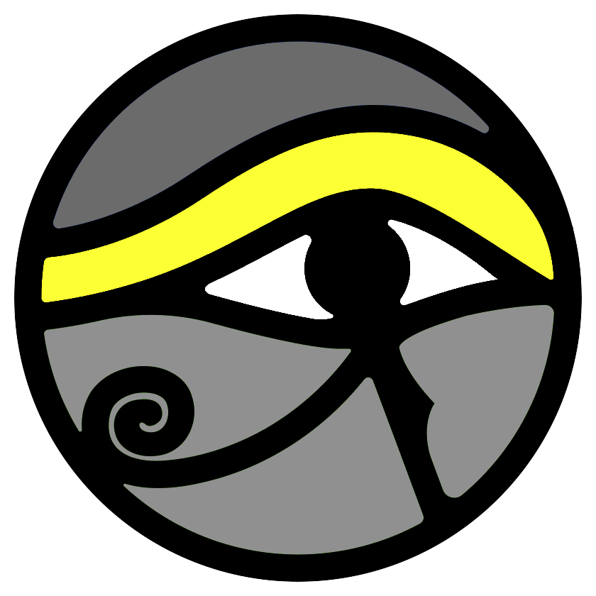 Logo with the yellow sun band highlighted