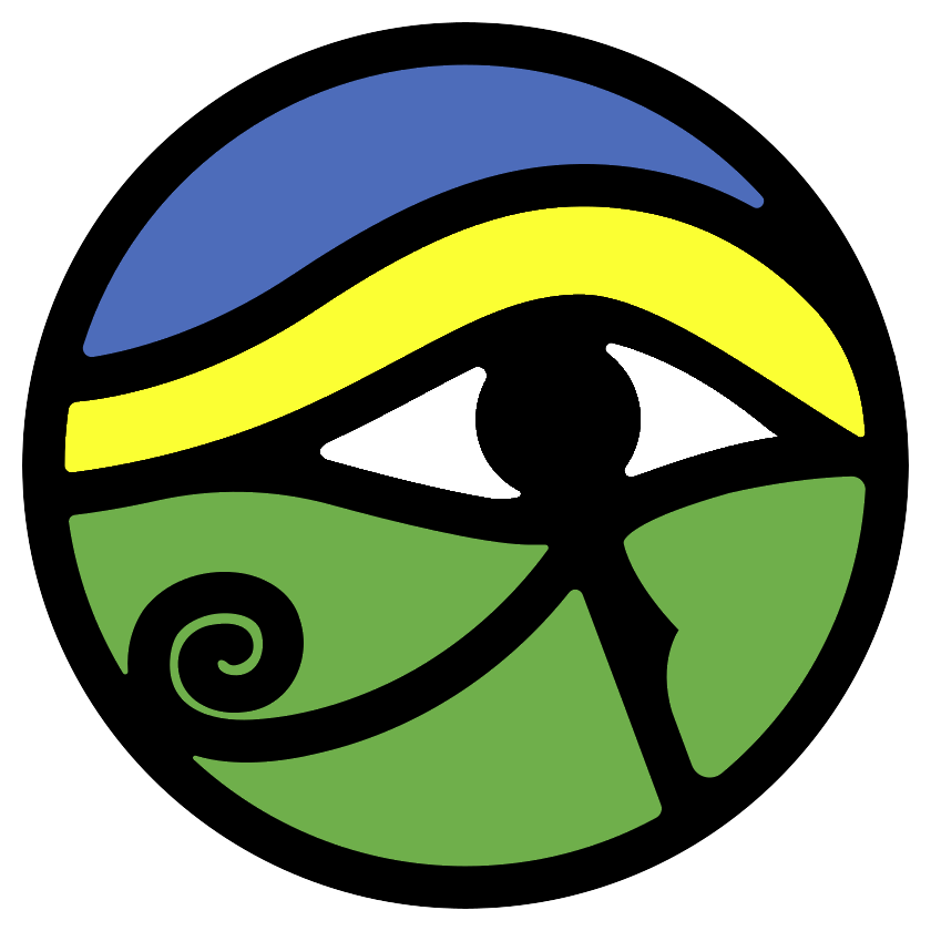 The full Mind’s Eye Hypnosis logo in all four colors